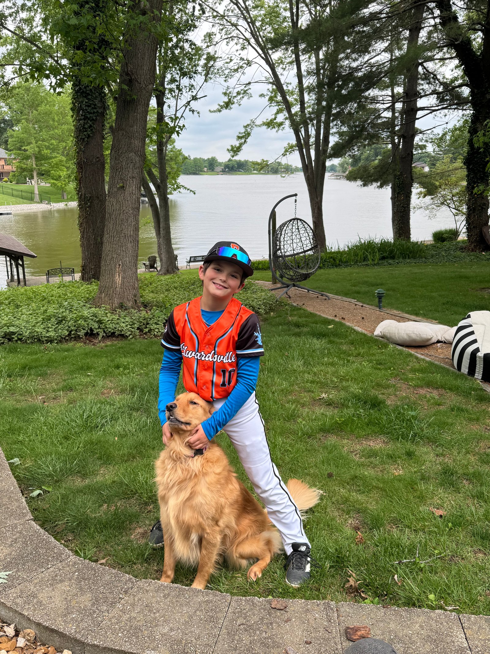 Young baseball athlete